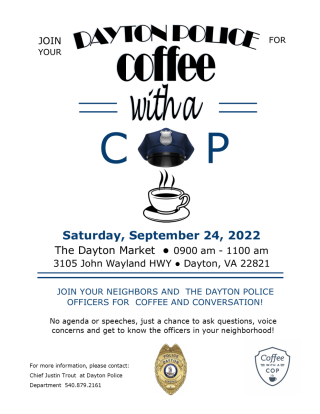 Coffee with a Dayton VA Cop