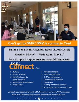 DMV is coming to Dayton